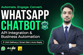 build whatsapp chatbot and automate business messaging using whatsapp cloud API