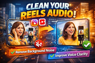 remove background noise for your instagram reels and shorts