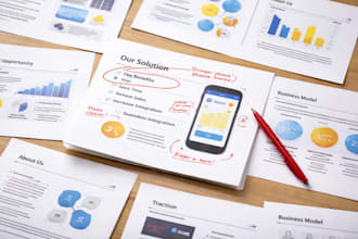 be your senior partner to check and rework your pitch paper