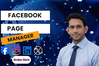 be your facebook page manager and content creator