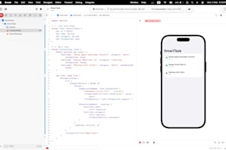 develop a professional ios app using swiftui