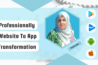 convert your website to android and ios apps