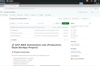 setup ansible automation, awx and linux server automation