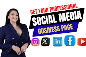 create setup and optimize all social media account instagram business page setup