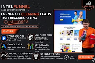 get janitorial cleaning leads office cleaning landing page booking koala website