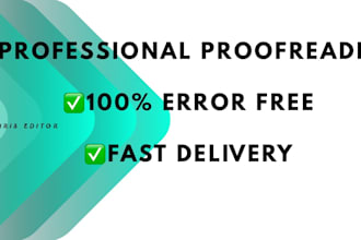 proofread medical laboratory reports and research papers
