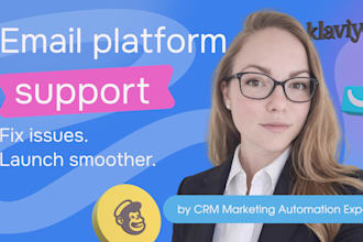 support and optimize your email marketing platform setup