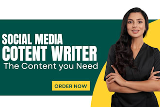 write compelling social media content