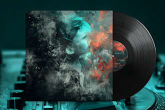 design your album cover art or custom album art
