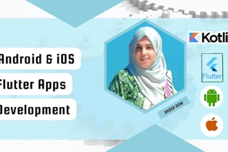 creat fast and scalable flutter apps for android and ios