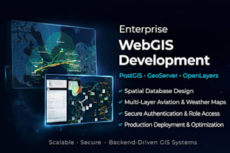 develop production ready webgis system with postgis and geoserver