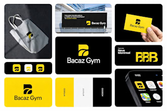 design a complete brand identity, business logo, and handbook for your business