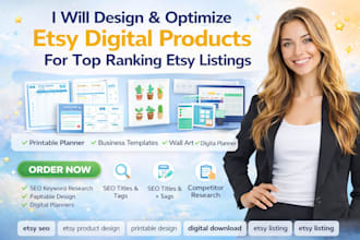 do etsy digital products design for etsy store digital products etsy seo listing