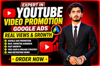 run youtube ads campaign for organic video promotion