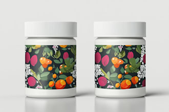 design minimal, modern and luxury packaging or label