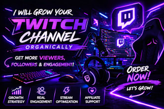 increase your twitch viewers and followers organically
