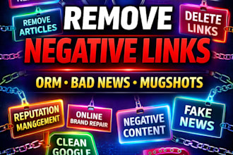 do orm, remove negative article, false bad news link, mugshots removal