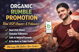 grow USA rumble views, rumble promotion, rumble followers