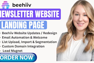redesign beehiv website beehiv update beehiiv landing page beehiiv newsletter