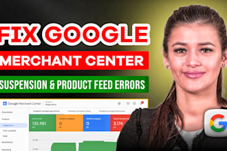 audit optimize fix product feed error for google merchant center ads