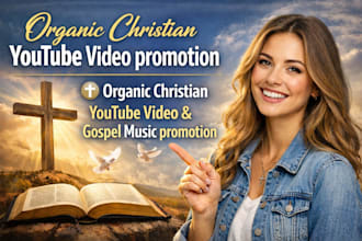 do organic christian youtube video and music promotion for growth