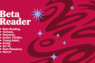 beta read and provide a professional manuscript critique