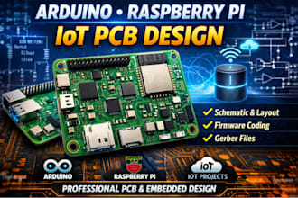 design arduino and raspberry pi iot pcb design using easyeda, altium designer