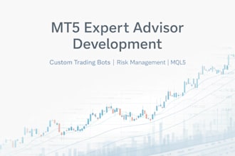 develop a custom mt5 expert advisor or trading bot
