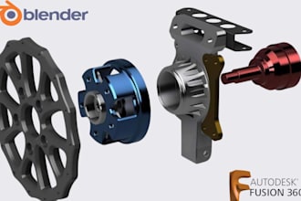 do reverse engineering, 3d cad design solidworks from scan data stl obj fbx ma