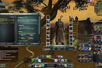 design unreal engine rpg game UI UX system ue4 ue5 hud inventory menu animation