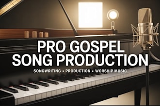 ghost produce a professional gospel or worship song