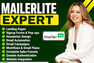 design mailerlite email template mailerlite landing page mailerlite automation