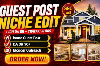 publish  guest posts on home improvement blogs