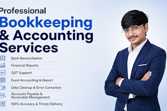 be your quickbooks online bookkeeper and accountant