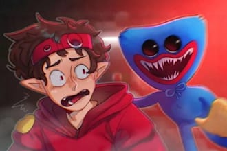make custom draw youtube thumbnail