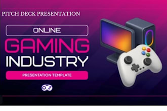 design investor pitch decks for indie game studios and developers