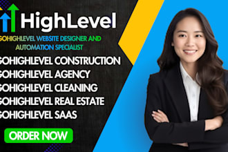 gohighlevel agency saas gohighlevel realestate website gohighlevel construction