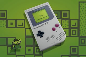 create a game boy game as gb romfile for you