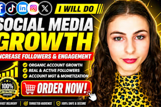 do social media growth increase followers and engagement