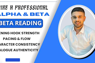 beta read your manuscript and provide honest feedback