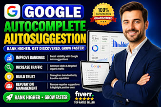 g0ogle autocomplete website ranking, bing autosuggestion keyword first page