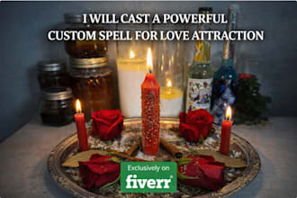 cast a powerful custom spell for love and attraction
