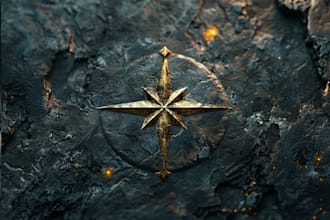 design awesome rpg fantasy or sci fi logo for you