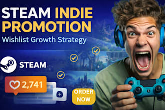 steam game promotion steam game wishlist steam game marketing pc game