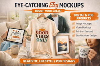 do etsy digital product video mockup thumbnail for print on demand etsy shop