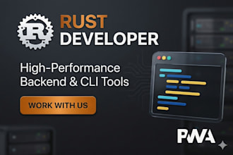 be your rust developer for backend or cli tools