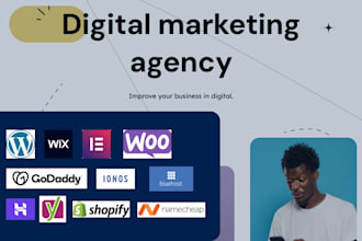 homepage design landing page redesign, copy, clone wordpress website 3d website