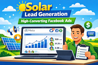 run facebook meta ads for solar lead generation
