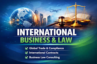 do international business, supply chain management and law