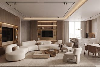 remodel interior design of house,luxury apartment,basement render,funiturelayout